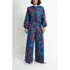 Florencia Davalos Coco Jacket In Blue