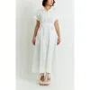 Florencia Davalos Diana Orchid Dress In White