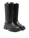 Florens Lug-sole Boots In Black