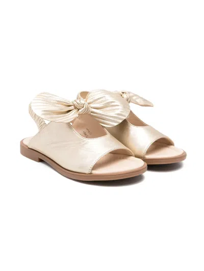 Florens Kids' Bow-detailed In Gold