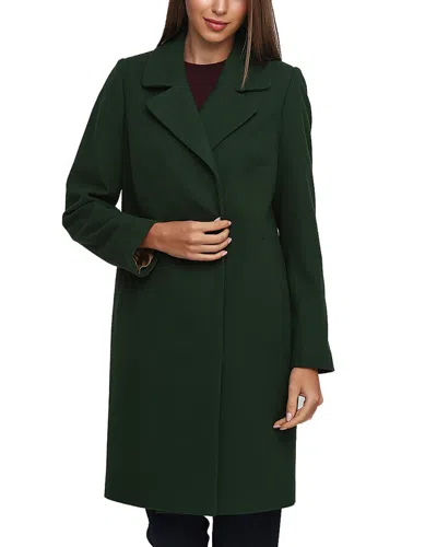 Florens Medium Wool & Cashmere-blend Coat In Green