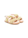 Florens Woven-cords Sandals In Beige