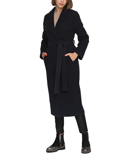 Florens Wool Coat In Black