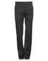 Florentino Man Pants Charcoal Size 40 Polyester, Wool, Cotton, Elastane In Grey