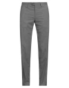 Florentino Man Pants Lead Size 32 Polyester, Wool, Elastane In Grey