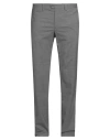 Florentino Man Pants Lead Size 40 Polyester, Wool, Elastane In Grey