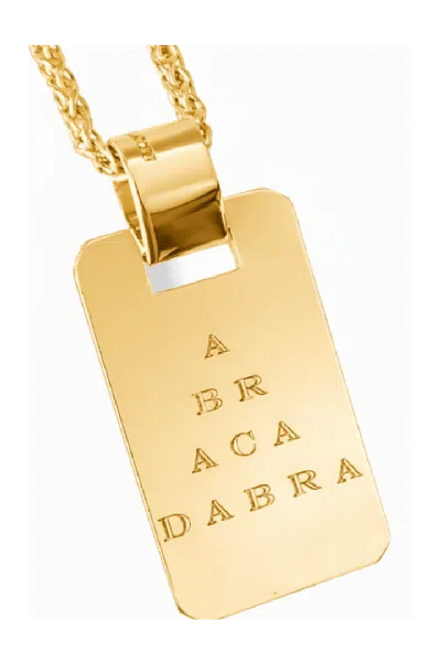 Florentis Jewellery Women's Abracadabra Pendant - Gold