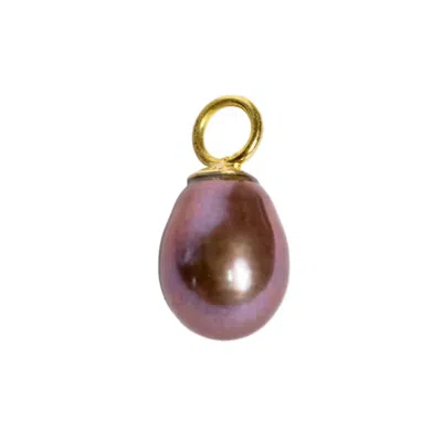 Florentis Jewellery Women's Blue Freshwater Pearl Pendant - Ink In Purple