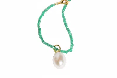 Florentis Jewellery Women's Green Gemstone Necklace