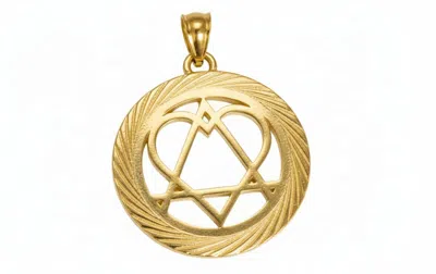 Florentis Jewellery Women's Love Is Anarchy Necklace - Gold Plated