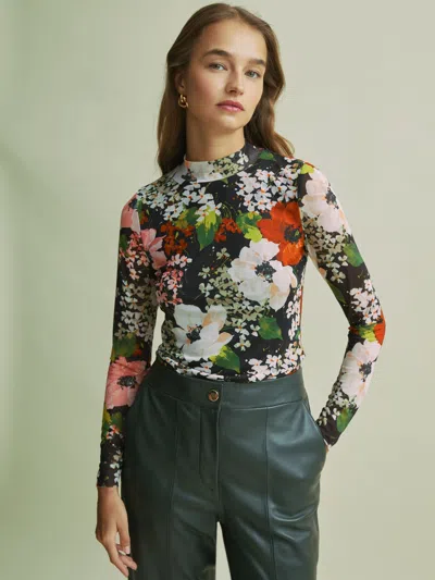 Florere Mesh Top In Multi