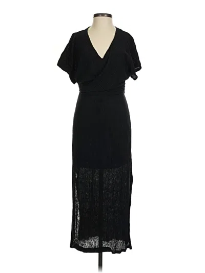Pre-owned Floret Studios Cocktail Dress In Black