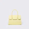 Florez Emma Satchel In Butter In Yellow