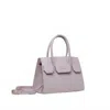 Florez Emma Satchel In Lilac In Blue