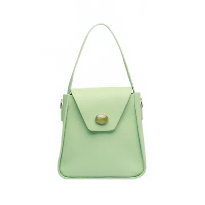Florez Women's Alexander Shoulder Bag In Mint Green