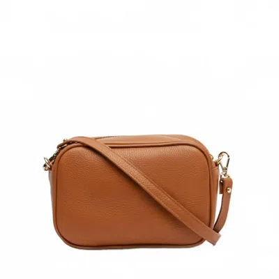 Florez Women's Sophie Camera Bag In Caramel In Brown