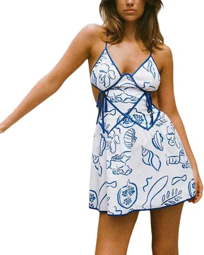 Florida Charlotte Mini Dress In White