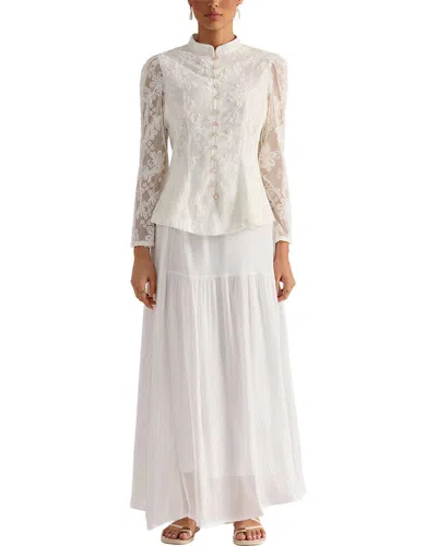 Florida Clothing 2pc Blouse & Skirt Set In Multi