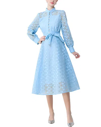 Florida Clothing A-line Midi Dress In Blue