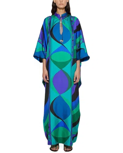Florida Clothing Maxi Dress In Blue