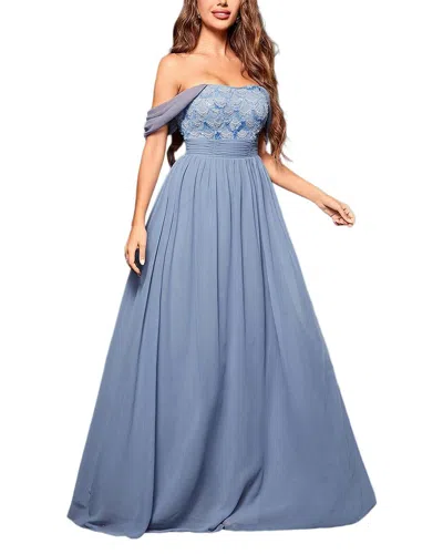 Florida Clothing Maxi Dress In Blue