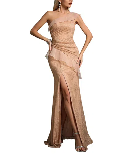 Florida Clothing Maxi Dress In Brown