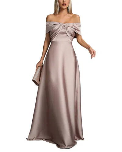 Florida Clothing Maxi Dress In Brown
