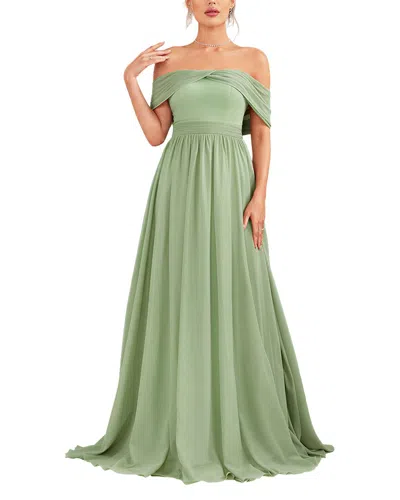 Florida Clothing Maxi Dress In Green