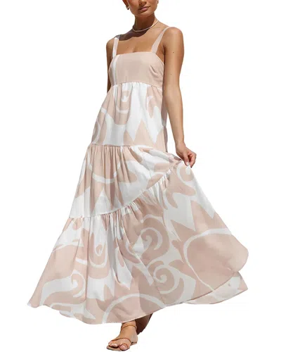 Florida Clothing Maxi Dress In Neutral
