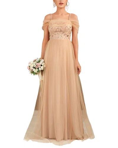 Florida Clothing Maxi Dress In Neutral