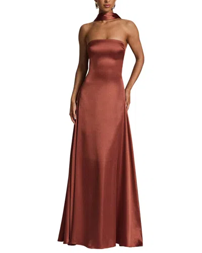 Florida Clothing Maxi Dress In Brown