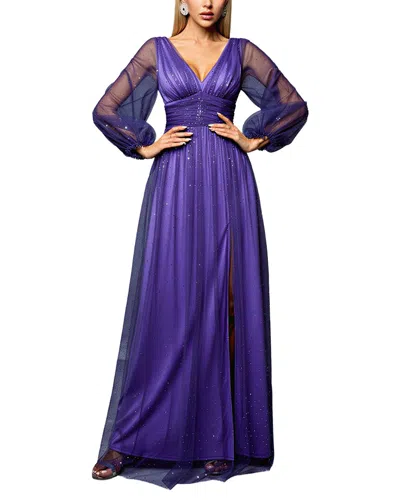 Florida Clothing Maxi Dress In Purple
