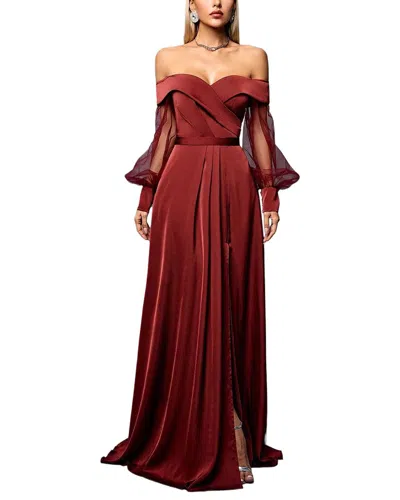 Florida Clothing Maxi Dress In Red