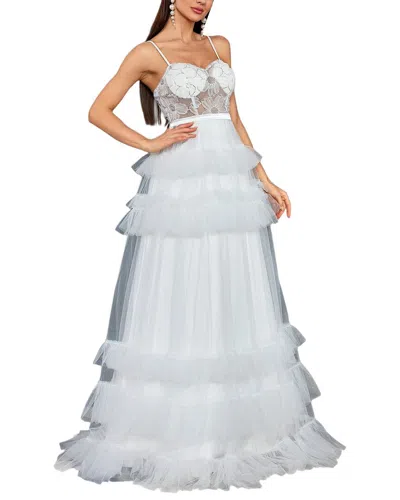 Florida Clothing Maxi Dress In White