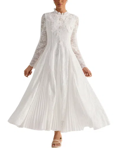 Florida Clothing Midi Dress In White