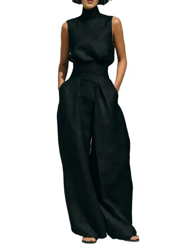 Florida Clothing Top & Pant Set In Black