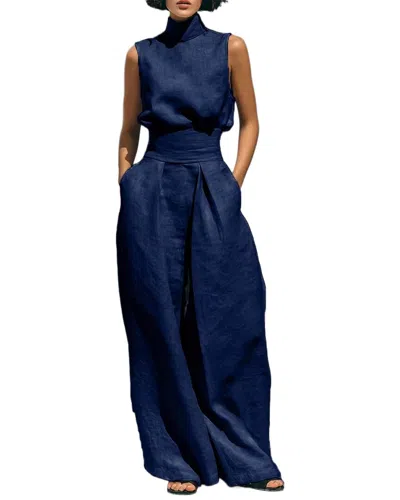Florida Clothing Top & Pant Set In Blue