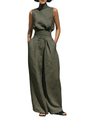 Florida Clothing Top & Pant Set In Green