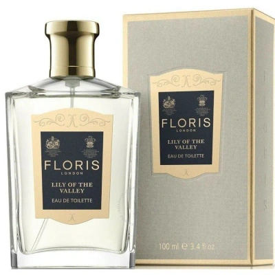 Floris Ladies Lily Of The Valley Edt Spray 3.4 oz Fragrances 886266051143 In Green