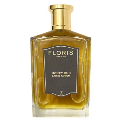 Floris Unisex Honey Oud Edp Spray 3.4 oz (100 Ml) In Yellow/pink/orange