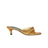 Florrie Women's Emma Mule Vintage Gold In Gold