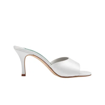 Florrie Women's Lucia White Satin Mule