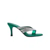 Florrie Women's Roro Mule Billiard Green In Green