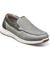 Florsheim Boys' Crossover Jr. Moc Toe Slip On Sneakers - Toddler, Little Kid, Big Kid In Gray