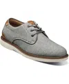 Florsheim Boys' Highland Jr. Canvas Plain Toe Oxfords - Toddler, Little Kid, Big Kid In Gray