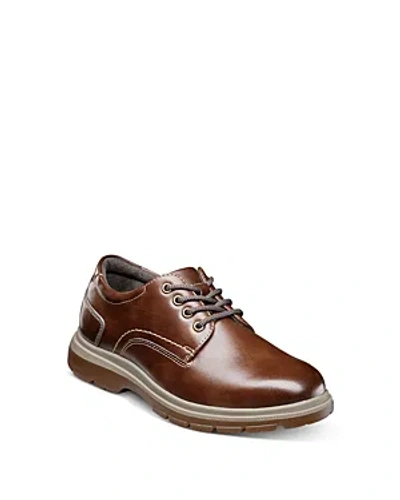 Florsheim Boys' Lookout Jr. Plain Toe Oxfords - Toddler, Little Kid, Big Kid In Chestnut