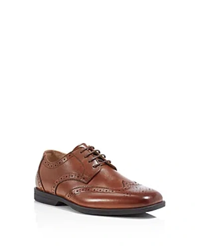 Florsheim Boys' Reveal Wingtip Junior Dress Shoes - Toddler, Little Kid, Big Kid In Cognac