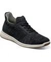 Florsheim Boys' Satellite Jr. Knit Elastic Lace Slip On Sneakers - Toddler, Little Kid, Big Kid In Black
