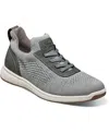 Florsheim Boys' Satellite Jr. Knit Elastic Lace Slip On Sneakers - Toddler, Little Kid, Big Kid In Gray