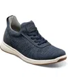 Florsheim Boys' Satellite Jr. Knit Elastic Lace Slip On Sneakers - Toddler, Little Kid, Big Kid In Navy